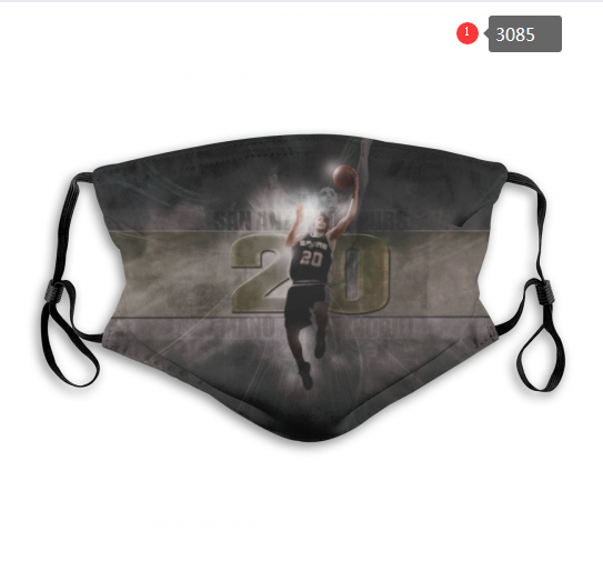 NBA San Antonio Spurs #3 Dust mask with filter